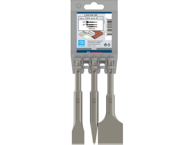 3-delni set komplet dlet Bosch, 2608690180